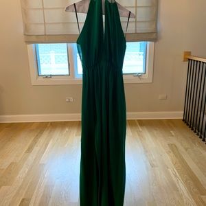 Backless maxi dress